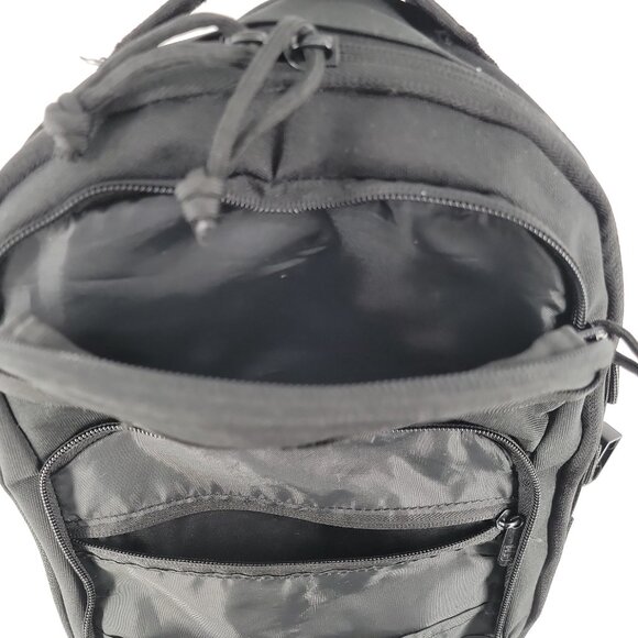 Highland Tactical Black MOLLE Backpack EDC Range Bug Out Bag - Picture 10 of 15